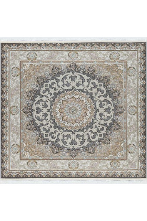 Иранский ковер Shahname 1500 145 Бежевый квадрат